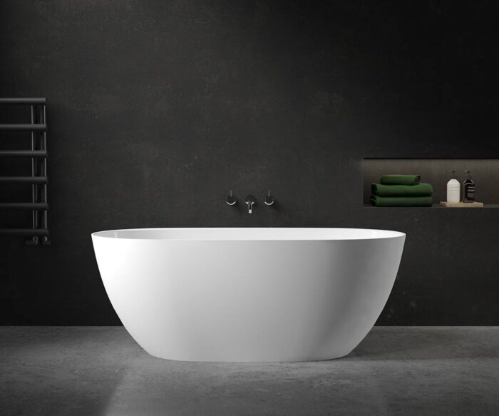 Audsley Stone Oval Freestanding Bath 1600