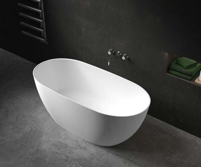 Audsley Stone Oval Freestanding Bath 1600