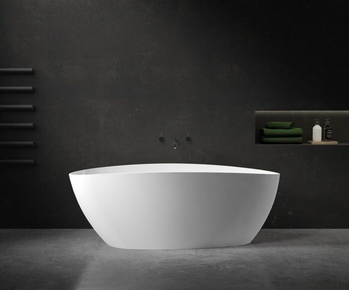 Hirst Stone Teardrop Freestanding Bath 1570