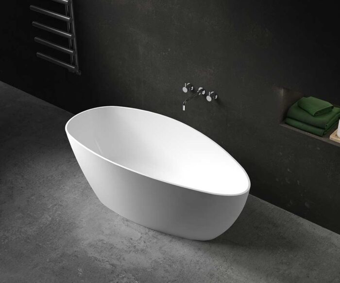 Hirst Stone Teardrop Freestanding Bath 1570