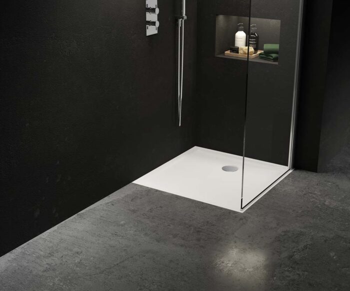 Lowry Stone Square Shower Tray 800 x 800