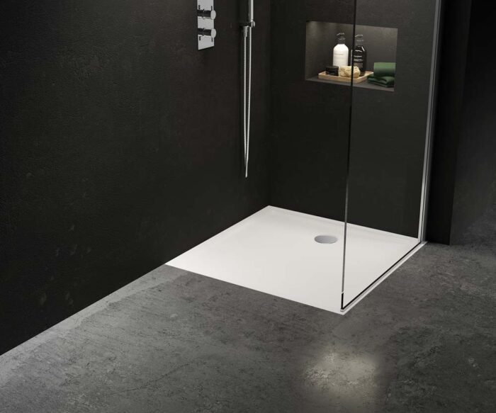 Lowry Stone Square Shower Tray 900 x 900