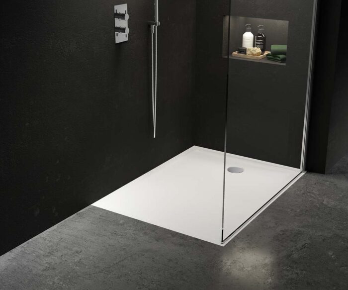 Lowry Stone Rectangular Shower Tray 1200 x 900