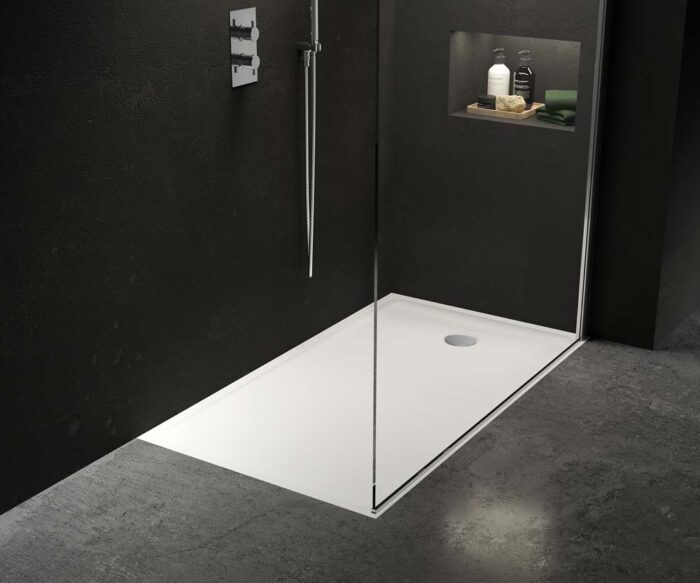 Lowry Stone Rectangular Shower Tray 1400 x 800