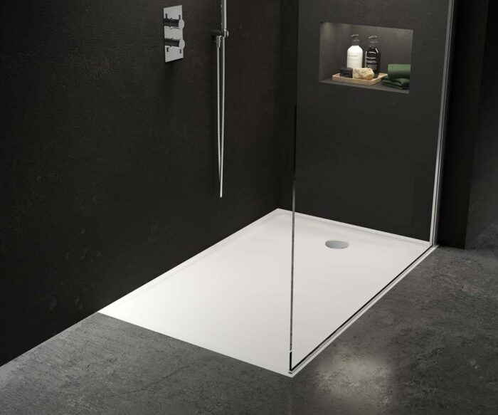 Lowry Stone Rectangular Shower Tray 1400 x 900