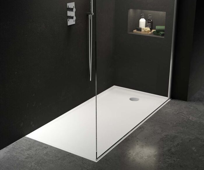 Lowry Stone Rectangular Shower Tray 1600 x 800