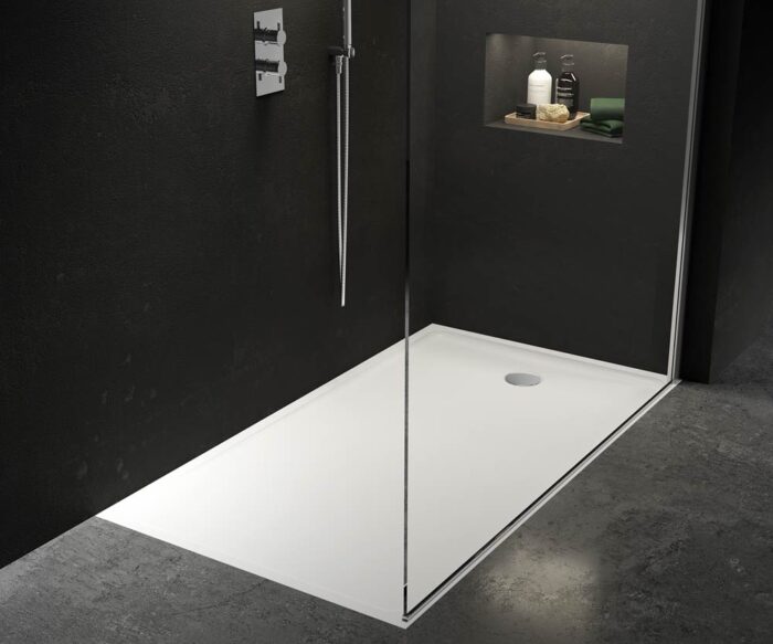 Lowry Stone Rectangular Shower Tray 1600 x 900