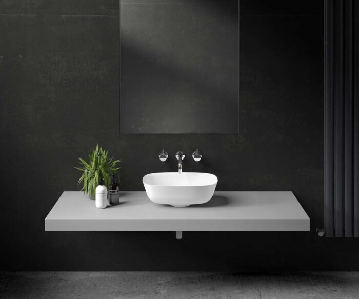 Hockney Stone Counter Top Basin 460