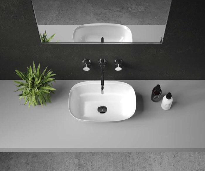 Hockney Stone Counter Top Basin 460