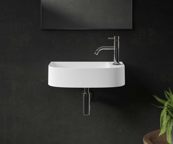 Boty Stone Wall Mounted Basin 440