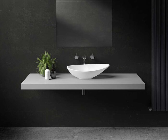 Banksy Stone Counter Top Basin 560