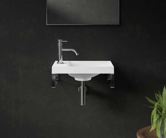 LBC Round Bottle Trap Chrome