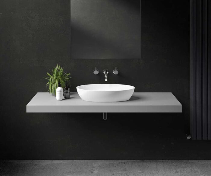 Marlow Stone Counter Top Basin 600