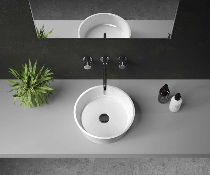 Bainbridge Stone Counter Top Basin 380