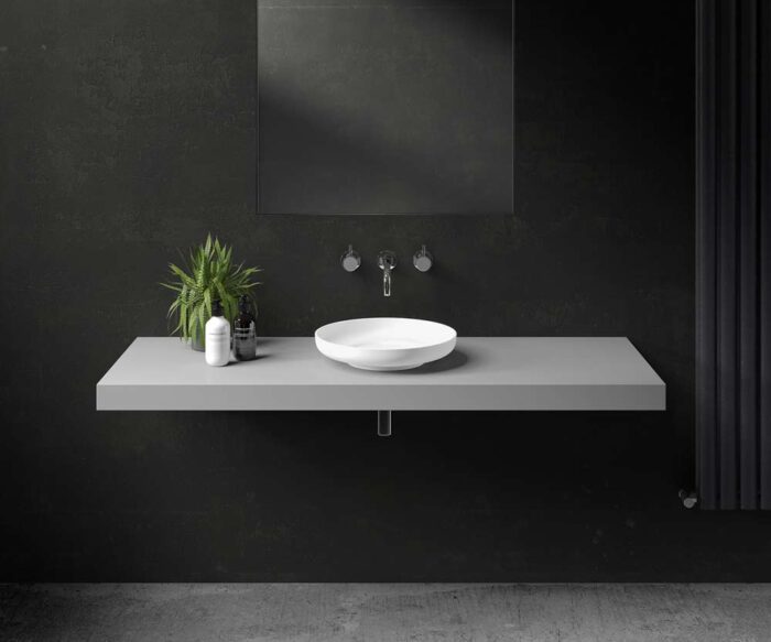 Barker Stone Counter Top Basin 400