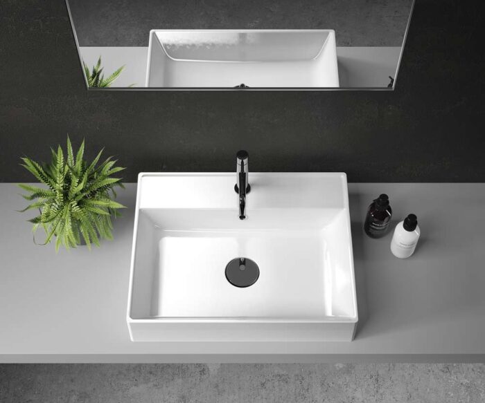 Bomberg Stone Counter Top Basin 600