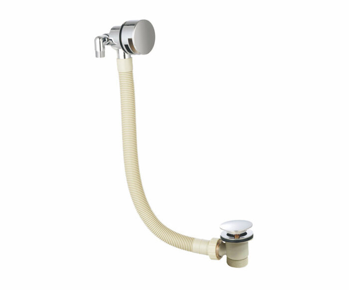 LBC Filler & Overflow Combined - Bath - Chrome