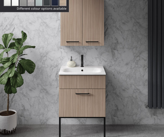 Morley Luxury Bathroom Wall Unit 600