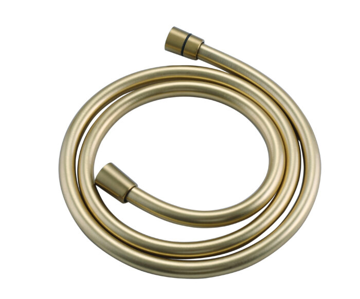 LBC Shower Hose 1.5 Metre PVC - Brushed Brass