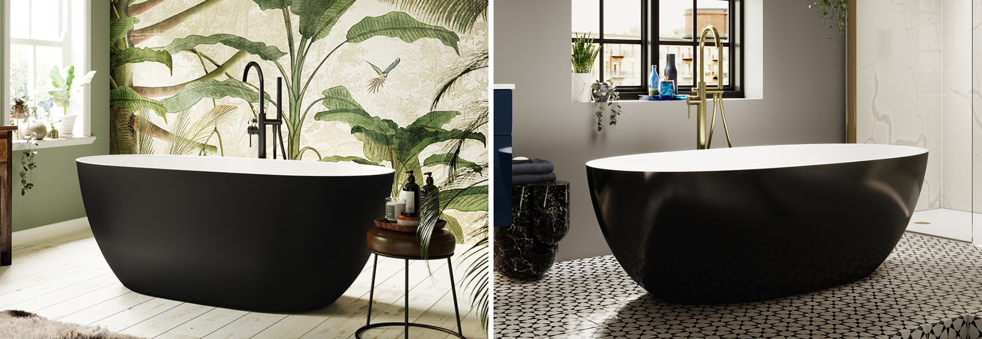 Oh, what a choice: gloss or matt bathrooms?