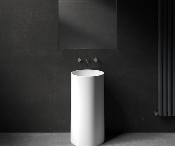 Lanyon Stone Freestanding Column Basin 850