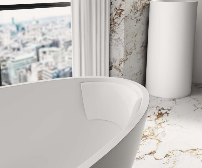 Hilliard Luxury Gel Head / Back Rest - White