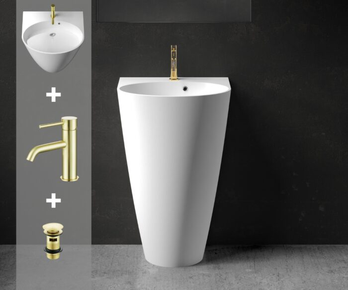 Marlow Bundle - Brushed Brass